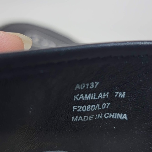 Coach Black and Gray Mules - Picture 9 of 12